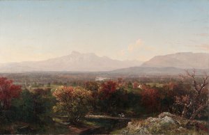 An October Day in the White Mountains by John Frederick Kensett Oil Painting