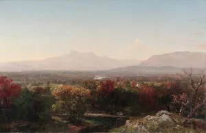 An October Day in the White Mountains by John Frederick Kensett Oil Painting