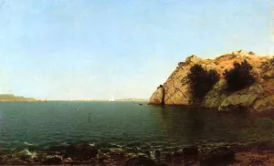 Bay of Newport painting by John Frederick Kensett