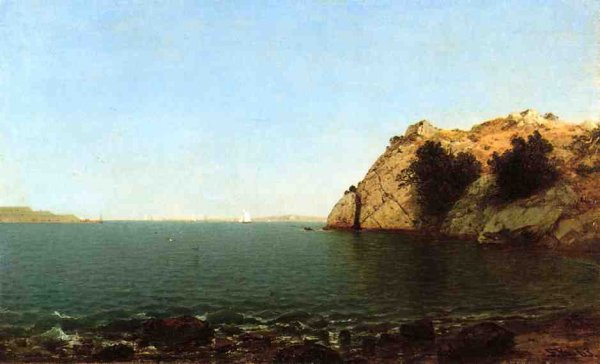 Main Product Photo of Bay of Newport Painting by John Frederick Kensett