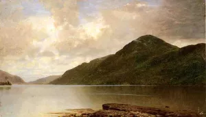 Black Mountain, Lake George by John Frederick Kensett Oil Painting