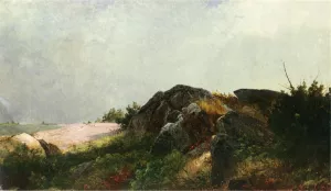 Clearing Off by John Frederick Kensett Oil Painting