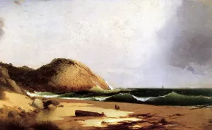 Eagle Rock, Manchester, Massachusetts by John Frederick Kensett Oil Painting