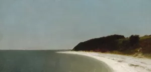 Eaton's Neck, Long Island by John Frederick Kensett Oil Painting
