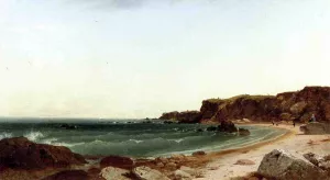 Forty Steps, Newport, Rhode Island painting by John Frederick Kensett