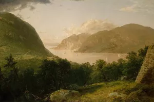 Hudson River Scene by John Frederick Kensett Oil Painting