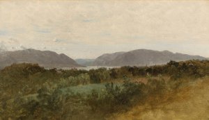 Hudson River by John Frederick Kensett Oil Painting