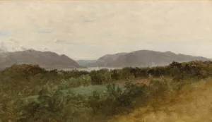 Hudson River by John Frederick Kensett Oil Painting