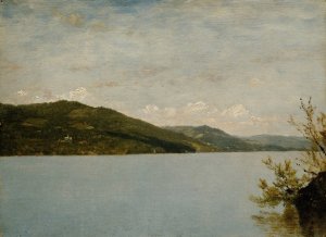 Lake George, 1872 by John Frederick Kensett Oil Painting