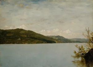 Lake George, 1872 by John Frederick Kensett Oil Painting