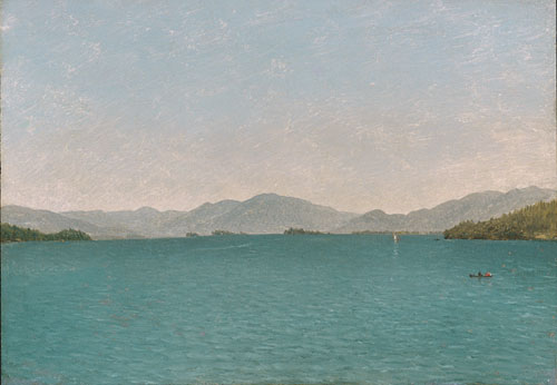 Main Product Photo of Lake George, Free Study Painting by John Frederick Kensett