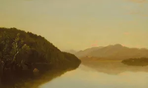Lake George by John Frederick Kensett Oil Painting