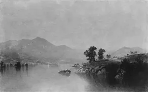 Lake George, New York by John Frederick Kensett - Oil Painting Reproduction