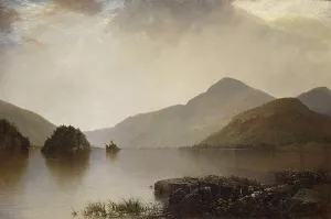 Lake George painting by John Frederick Kensett