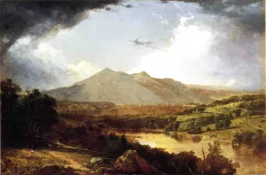 Lakes of Killarney by John Frederick Kensett - Oil Painting Reproduction