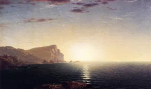 New England Sunrise by John Frederick Kensett - Oil Painting Reproduction