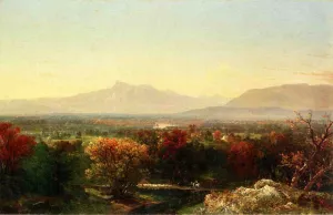 October Day in the White Mountains by John Frederick Kensett - Oil Painting Reproduction