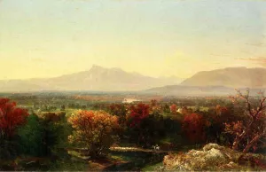 October Day in the White Mountains Oil painting by John Frederick Kensett