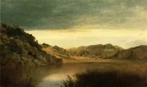 Paradise Rocks, Newport painting by John Frederick Kensett