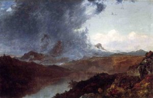Storm Western Colorado by John Frederick Kensett Oil Painting
