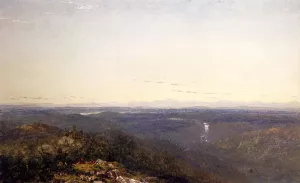 The Catskills painting by John Frederick Kensett