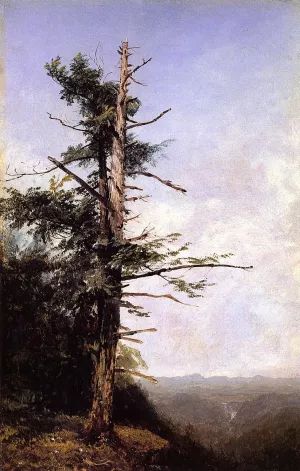 The Hemlock by John Frederick Kensett Oil Painting