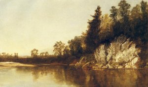 The Still Pool by John Frederick Kensett Oil Painting