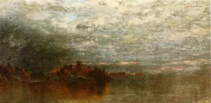 Twilight after a Storm by John Frederick Kensett Oil Painting