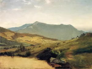 View of Mount Mansfield by John Frederick Kensett Oil Painting