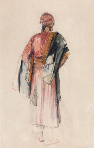 Main Product Photo of A Bedouin  Painting by John Frederick Lewis