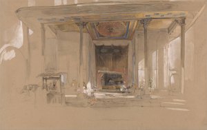 Main Entrance of Great Mosque, by John Frederick Lewis Oil Painting