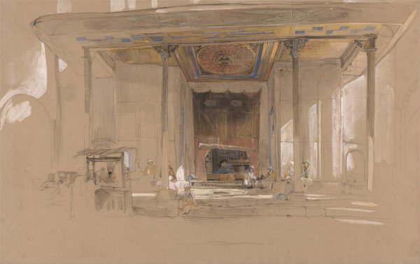 Main Product Photo of Main Entrance of Great Mosque,  Painting by John Frederick Lewis