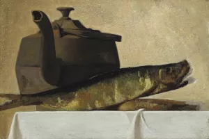 An English Breakfast by John Frederick Peto Oil Painting