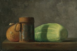 Cucumber by John Frederick Peto Oil Painting