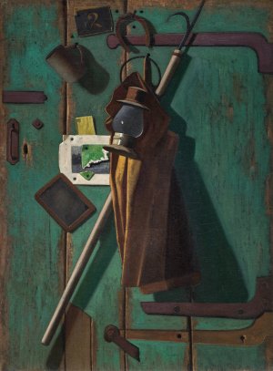 Fish House Door by John Frederick Peto Oil Painting