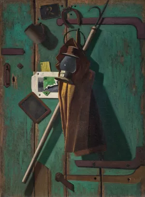 Fish House Door by John Frederick Peto Oil Painting