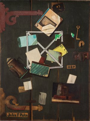HSP's Rack Picture by John Frederick Peto Oil Painting