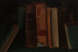 Nine Books by John Frederick Peto Oil Painting