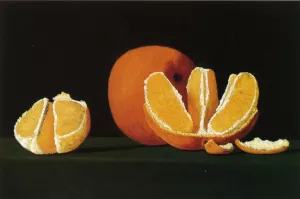 Oranges painting by John Frederick Peto