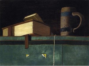 Still Life with Books and Mug