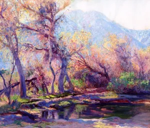 San Jacinto, Palm Springs by John Frost Oil Painting