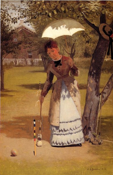 Main Product Photo of Have a Game Painting by John George Brown