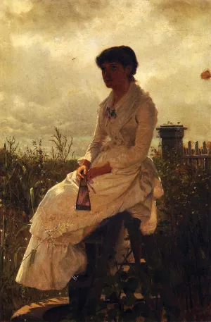 The Daydream by John George Brown Oil Painting