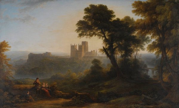Main Product Photo of Durham Cathedral Painting by John Glover