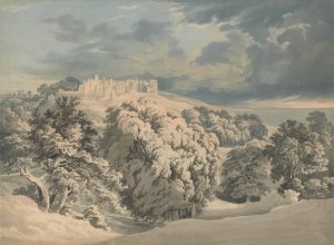 St. Donat's Castle, Glamorganshire by John Glover Oil Painting