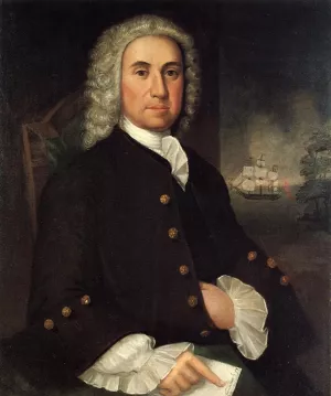 Judge Robert Brown by John Greenwood Oil Painting