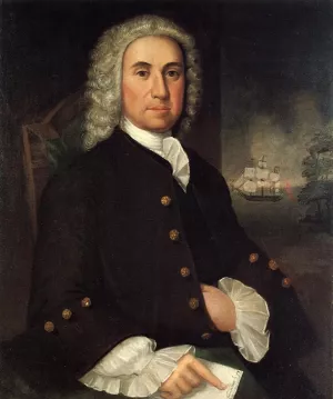 Judge Robert Brown Oil painting by John Greenwood