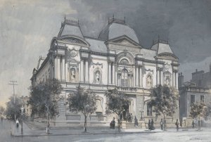 The Old Corcoran Gallery of Art by John H. Cocks Oil Painting