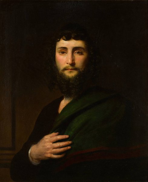 Main Product Photo of Portrait of a Polish Jew  Painting by John Hayes