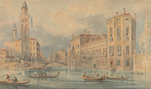 Venetian Fantasy by John Henderson Oil Painting